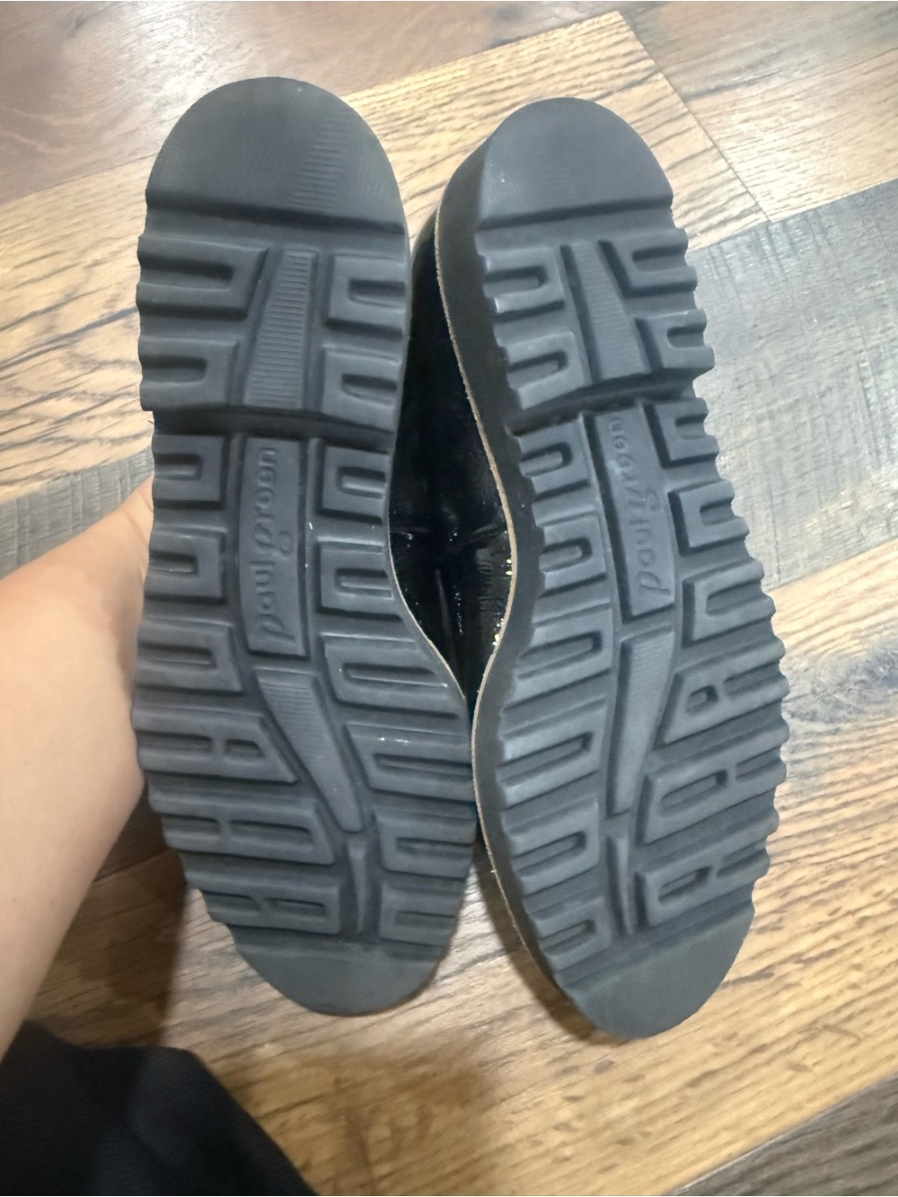 Paul Green Black Women's Flat Loafers nwot